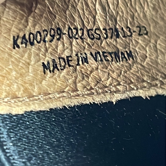 New Camper Iman Boots Chelsea Ankle Nubuck Suede Tan Sz 37 - Picture 13 of 14